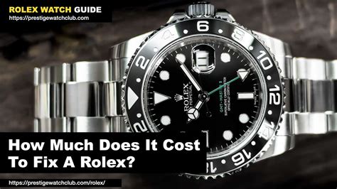 rolex replacement cost.